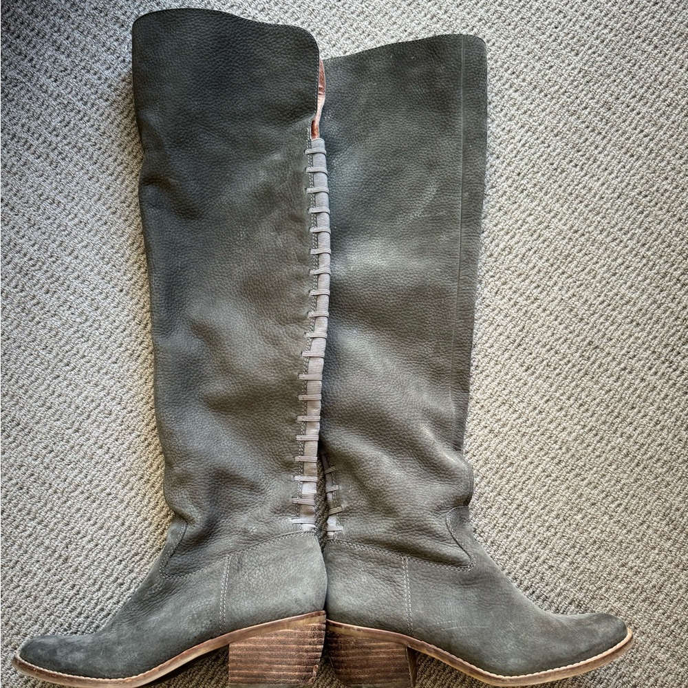 Lucky thigh high boots size 6.5. Minimally worn